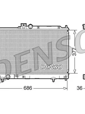 Odeslání Ihned Chladič, chlazení motoru DENSO DRM45022