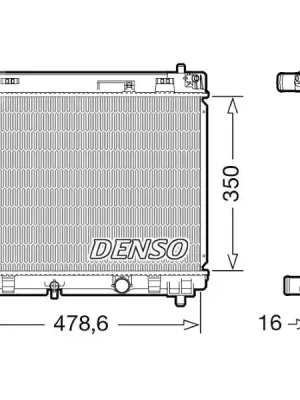 Akce Chladič, chlazení motoru DENSO DRM50104