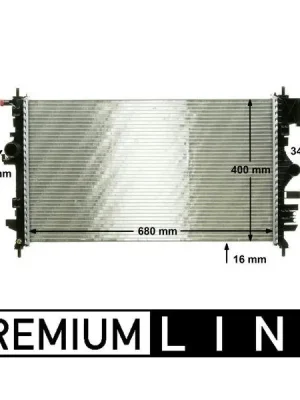 Chladič, chlazení motoru MAHLE CR 1099 000P Akce