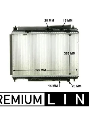 Nejlepší Cena Chladič, chlazení motoru MAHLE CR 1135 000P