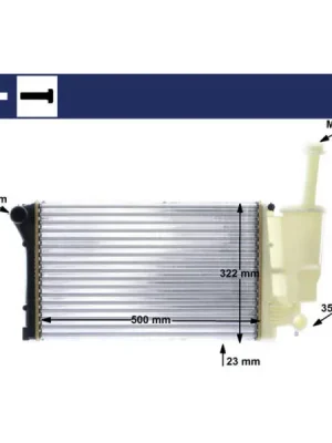 Chladič, chlazení motoru MAHLE CR 1451 000S Jen Po Omezenou Doba