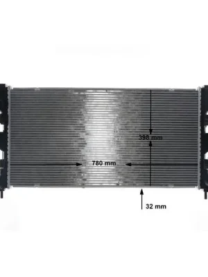 Chladič, chlazení motoru MAHLE CR 2106 000S Rychlé Dodání