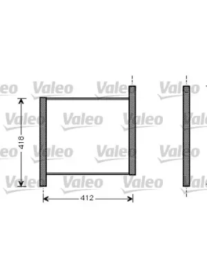 Rychlé Dodání Chladič, chlazení motoru VALEO 734848