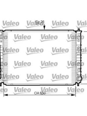 Nejprodávanější Chladič, chlazení motoru VALEO 735512