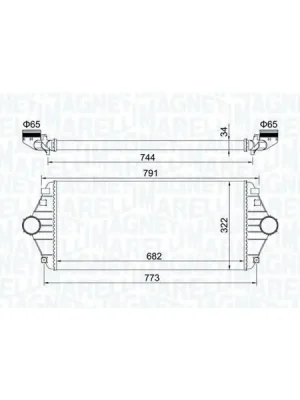 Chladič turba MAGNETI MARELLI 351319204600 Objednat Nyní