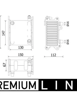 Sleva Chladič turba MAHLE CI 224 000P