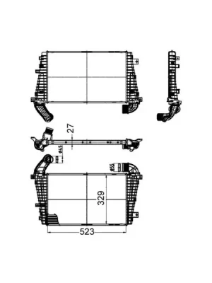 Ověřený Chladič turba MAHLE CI 511 000S