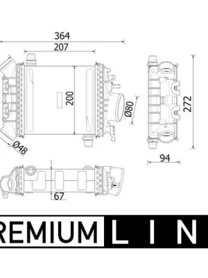 Akční Nabídka Chladič turba MAHLE CI 547 000P