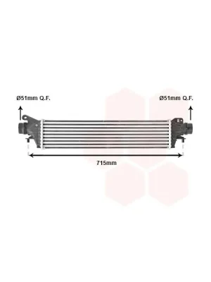 Chladič turba VAN WEZEL 37014705 Zlevněný