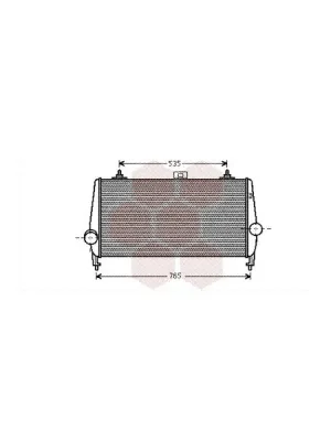 Chladič turba VAN WEZEL 40004338 Výprodej