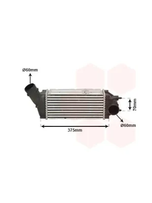 Chladič turba VAN WEZEL 40004342 Akce