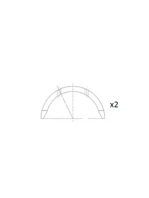 Distanční kotouč, kliková hřídel FAI AutoParts BT3004-STD Sleva