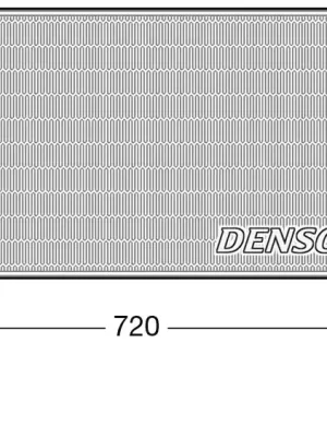 Kondenzátor, klimatizace DENSO DCN32020 Cenový Hit