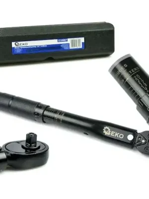 Dynamometrický momentový klíč 1/4", 5 - 25 Nm GEKO Akční Cena