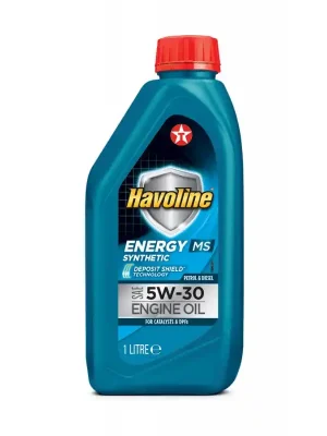Olej Texaco Havoline Energy MS 5W-30 1L Výhodná Nabídka
