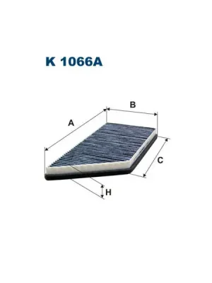 Přímo Od Výrobce Filtr, vzduch v interiéru FILTRON K 1066A