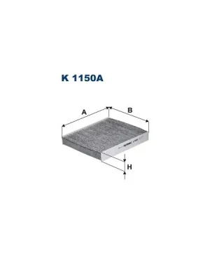 Dokud Zásoby Vydrží Filtr, vzduch v interiéru FILTRON K 1150A