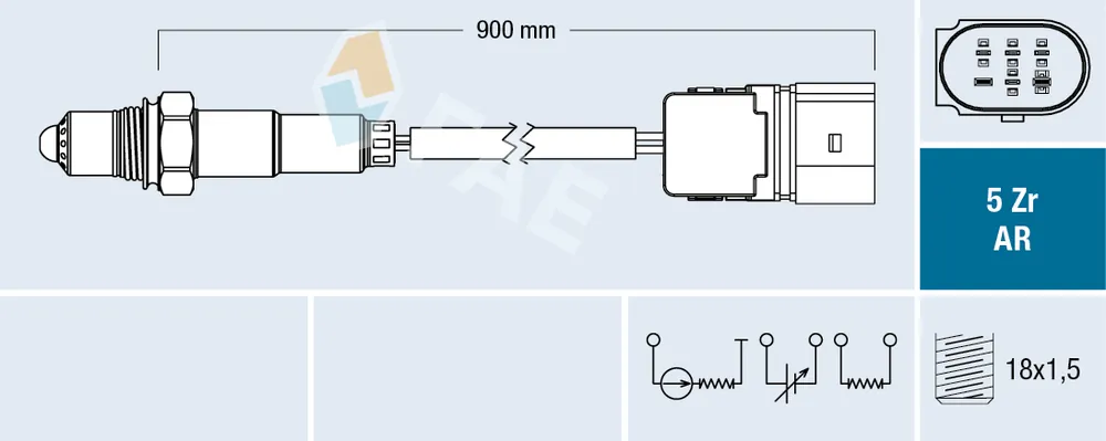 Lambda sonda FAE 75021 Omezená Nabídka