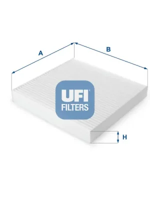 Speciální Cena Filtr, vzduch v interiéru UFI 53.123.00