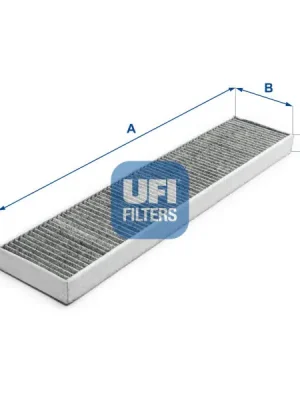 Vrácení Zdarma Filtr, vzduch v interiéru UFI 54.317.00