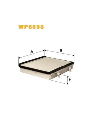Poslední Šance Filtr, vzduch v interiéru WIX FILTERS WP6898