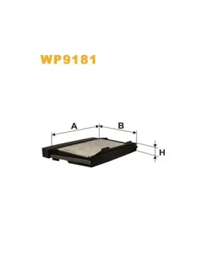 Kup Teď Filtr, vzduch v interiéru WIX FILTERS WP9181