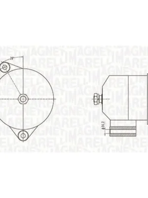 generátor MAGNETI MARELLI 063731586010 Odeslání Ihned
