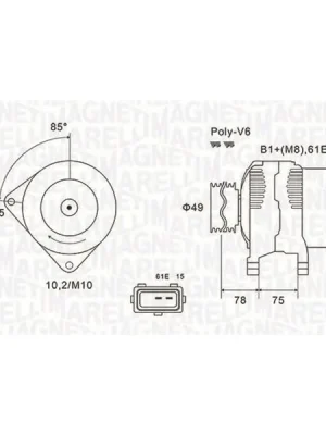 generátor MAGNETI MARELLI 063731591010 Koupit Online
