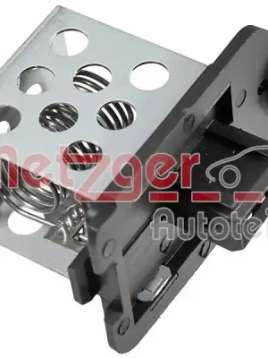 Předřazený odpor, elektromotor (ventilátor chladiče) METZGER 0917727 Autentický