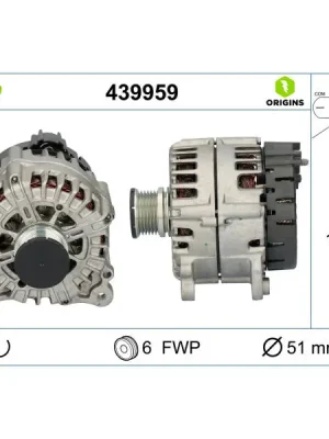 Ověřený generátor VALEO 439959