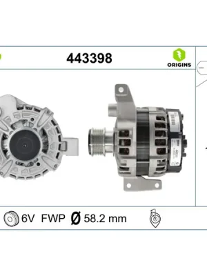 generátor VALEO 443398 Top Prodej