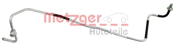 Vysokotlaké / nízkotlaké vedení, klimatizace METZGER 2360039 Aktuální