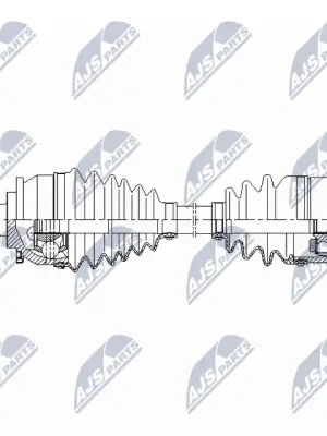 Hnací hřídel NTY NPW-MS-057 Bezpečná Platba