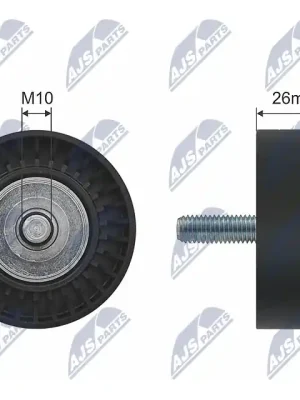 Vratná/vodicí kladka, klínový žebrový řemen NTY RNK-FT-006 Top Prodej