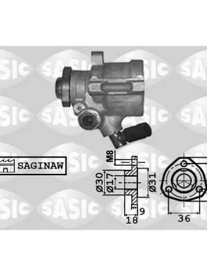 Odeslání Ihned Hydraulické čerpadlo, řízení SASIC 7076039