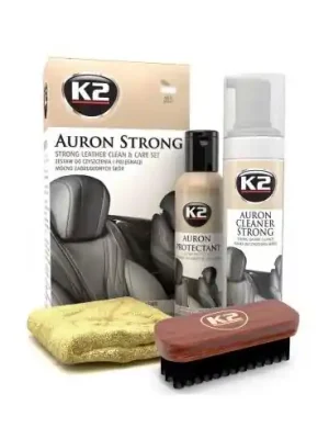 Cenový Hit K2 AURON STRONG sada na čištění a impregnaci kůže