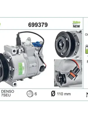 Kompresor, klimatizace VALEO 699379 Nejprodávanější