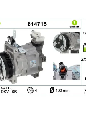 Must-Have Kompresor, klimatizace VALEO 814715