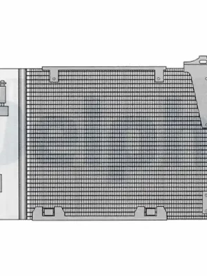 Kondenzátor, klimatizace DELPHI TSP0225221 Doprava Zdarma