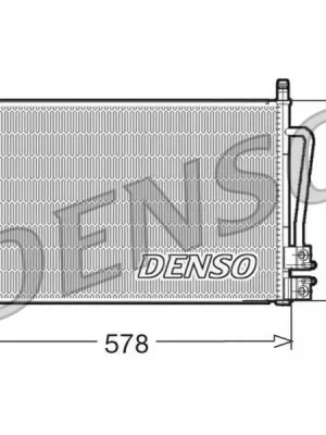 Kondenzátor, klimatizace DENSO DCN10008 Aktuální
