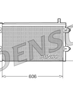Ověřený Kondenzátor, klimatizace DENSO DCN32003