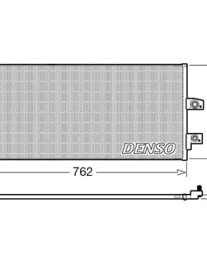 Kondenzátor, klimatizace DENSO DCN33016 Autentický