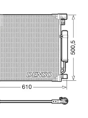 Jen Po Omezenou Doba Kondenzátor, klimatizace DENSO DCN45013