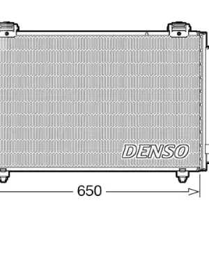 Must-Have Kondenzátor, klimatizace DENSO DCN50023