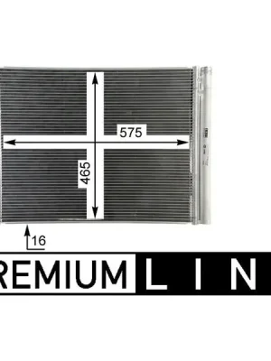 Super Cena Kondenzátor, klimatizace MAHLE AC 67 000P