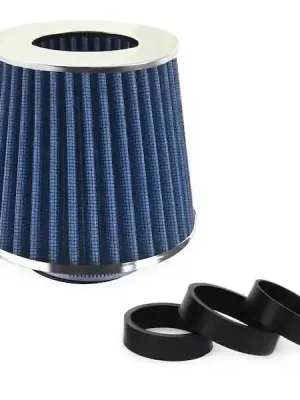 Kuželový vzduchový filtr Modrý + 3 adaptéry Cenová Bomba