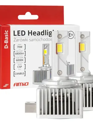 Omezená Nabídka LED žárovky hlavního svícení D-Basic Series D1S/D1R AMiO-03626