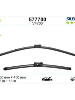Cenově Výhodný List stěrače VALEO 577700