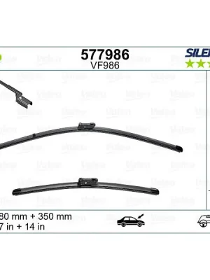 List stěrače VALEO 577986 Speciální Cena