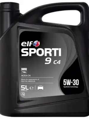 Akční Cena Motorový olej Elf Sporti 9 C4 5W-30 5 l